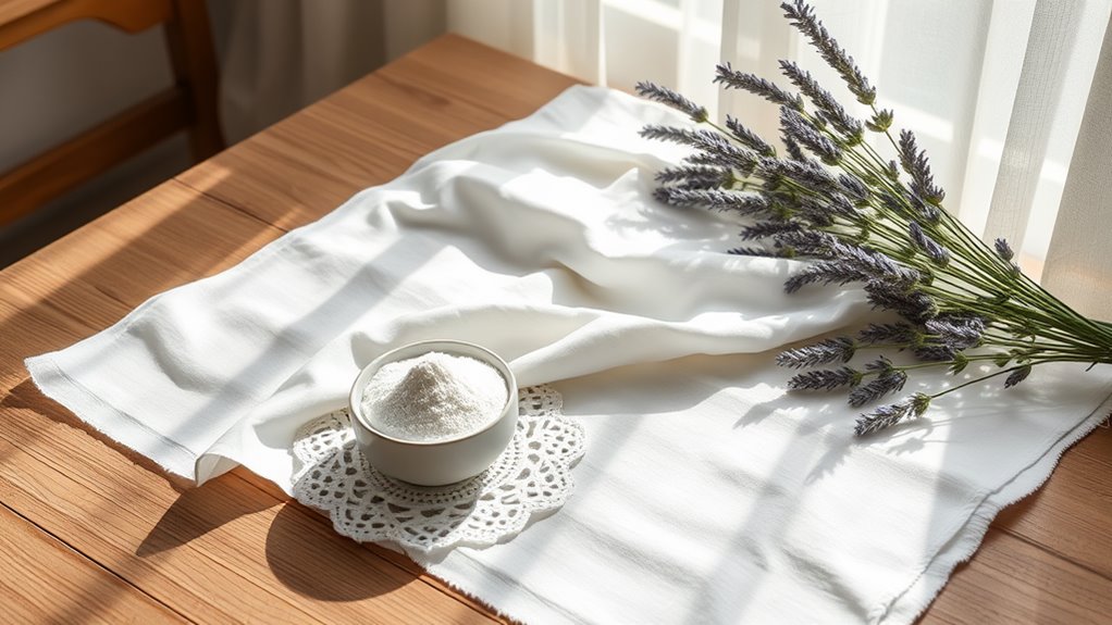 baking soda linen wash