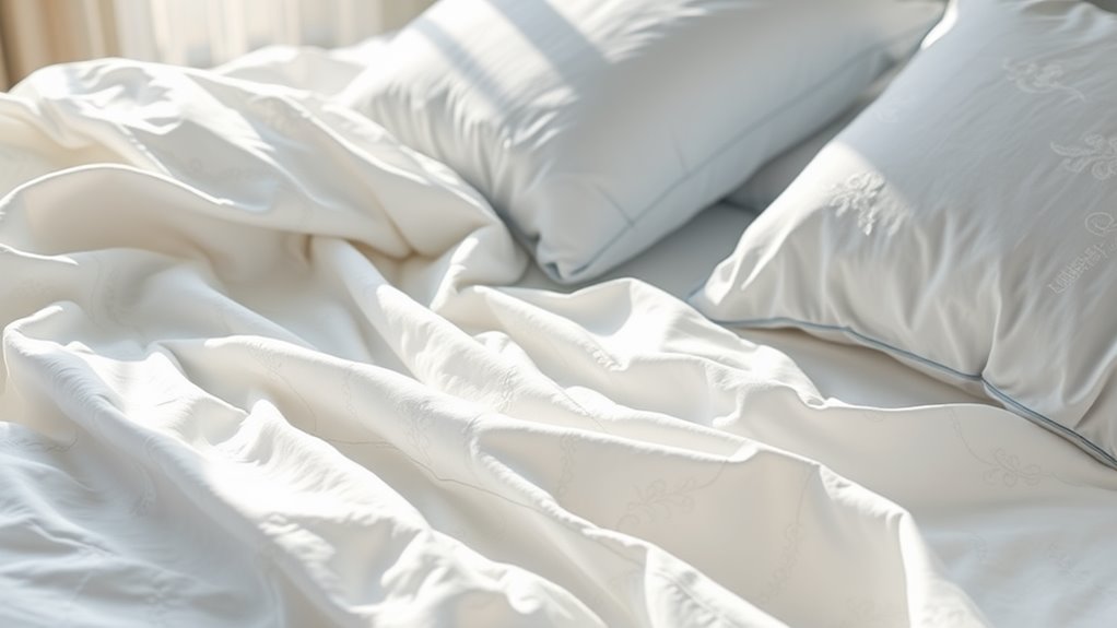 breathable bedding material options