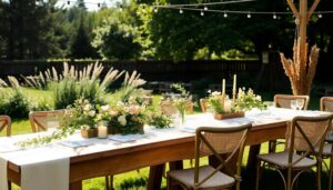 Rustic Linen Wedding Decor Ideas
