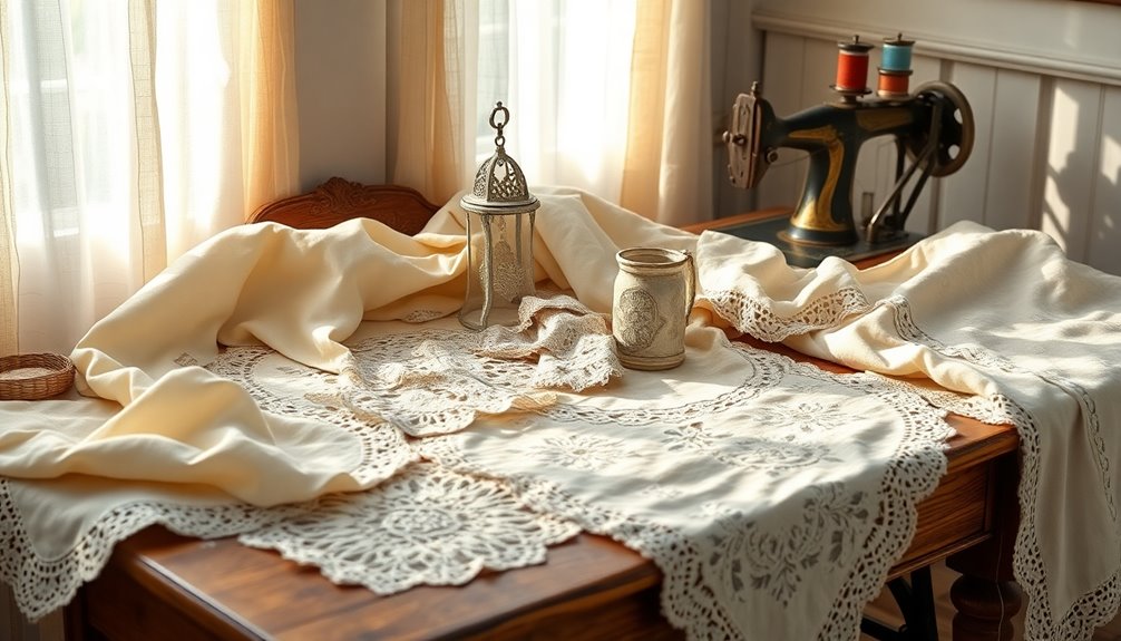 collecting antique linen treasures