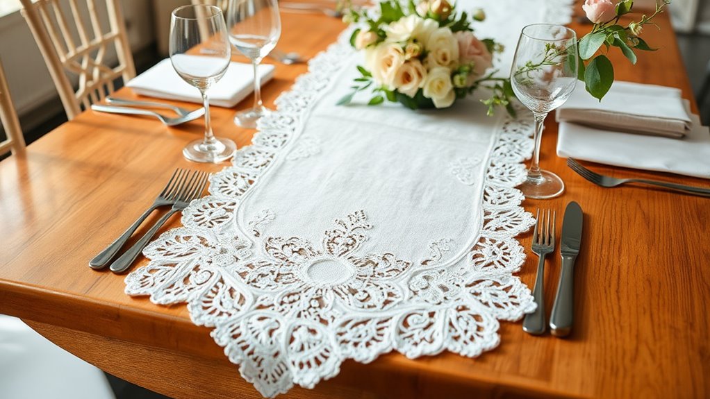 decorative unique table runners