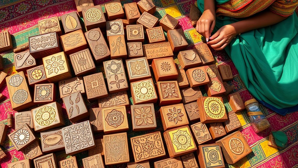 diverse regional block printing