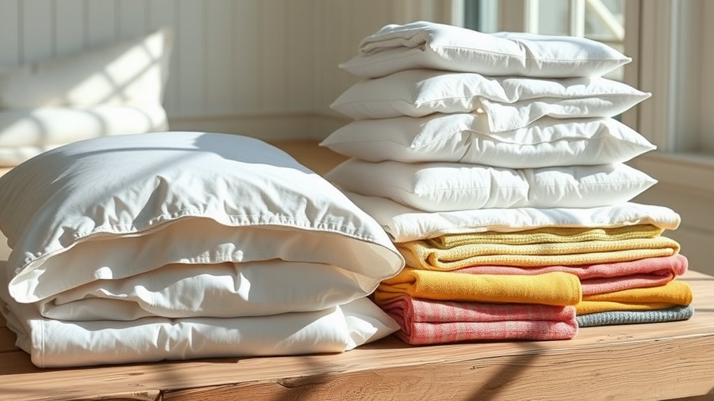 essential linens for organization