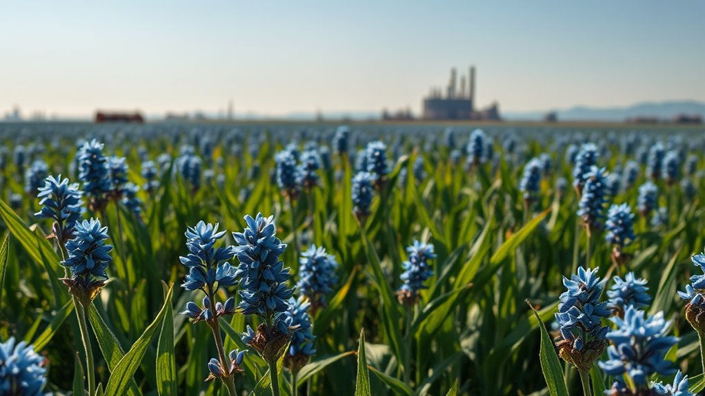 flax farming chemical practices