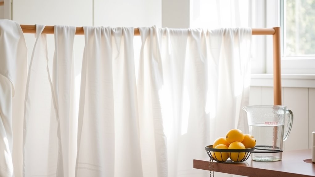 keeping linens bright white