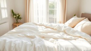 lightweight breathable linen bedding