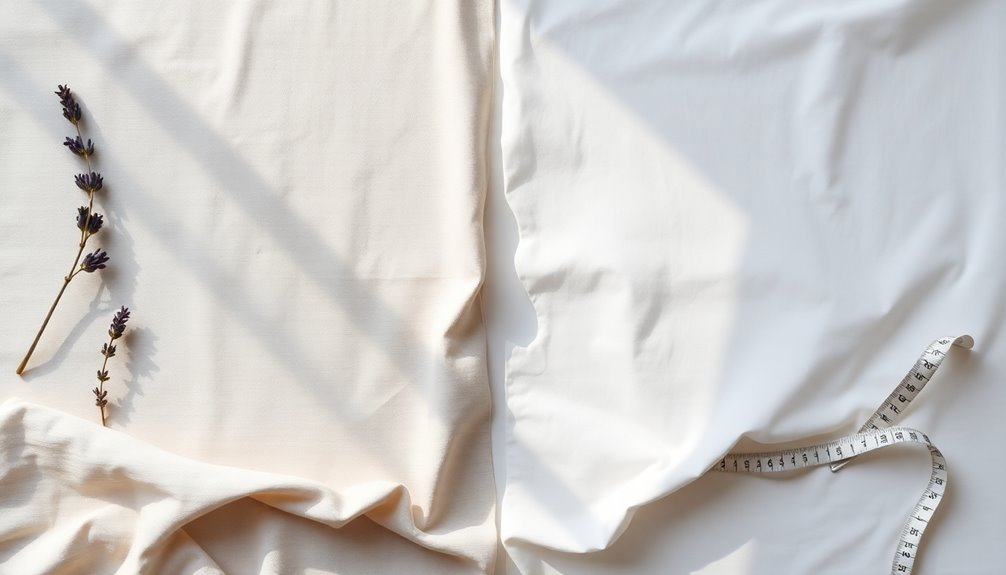 linen and percale comparison