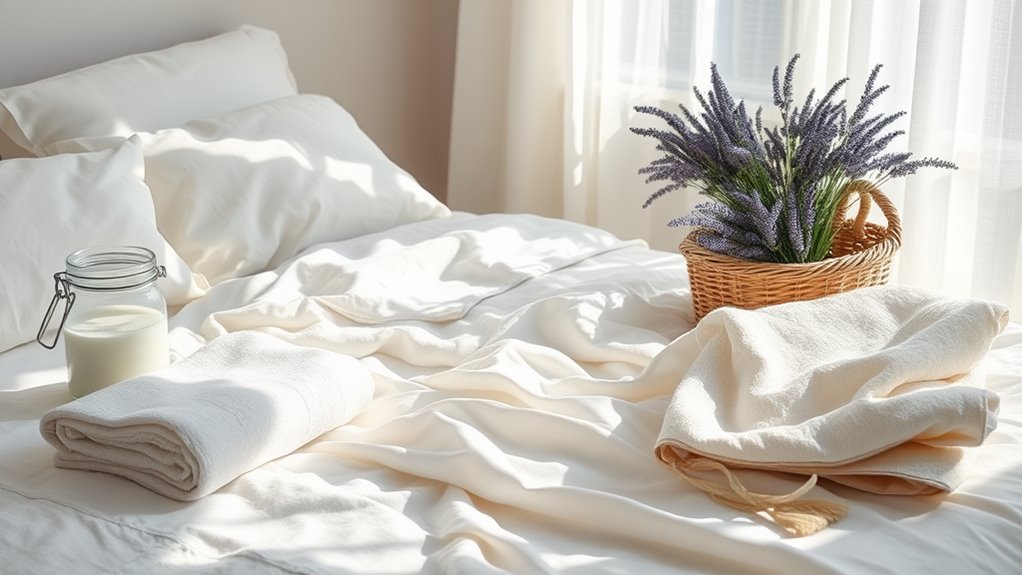 linen bedding care instructions