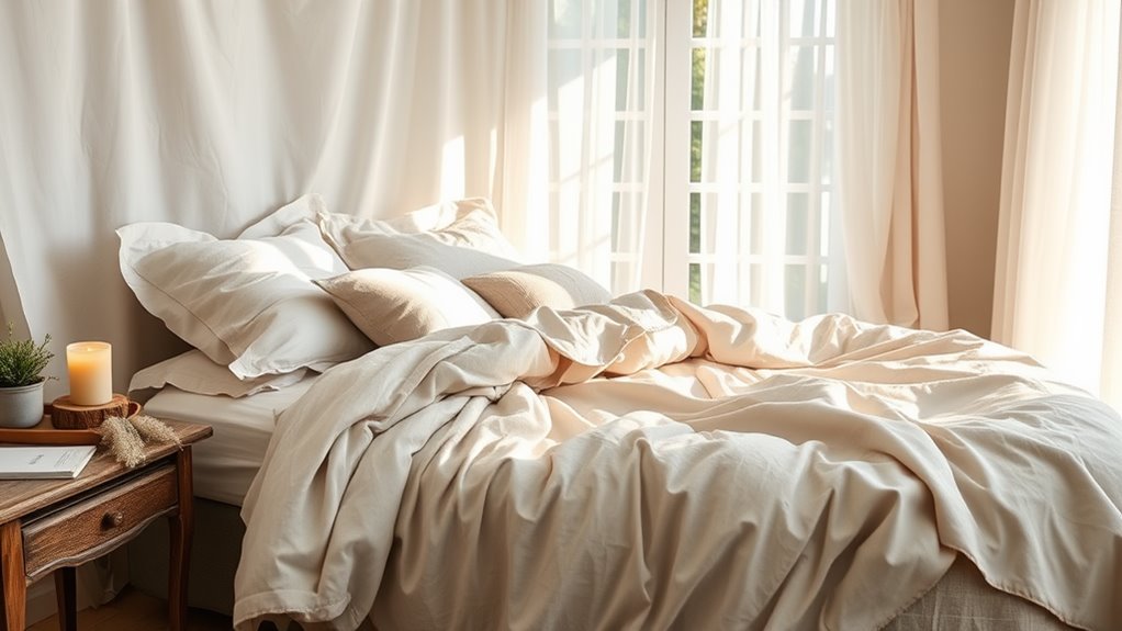 linen bedding for comfort