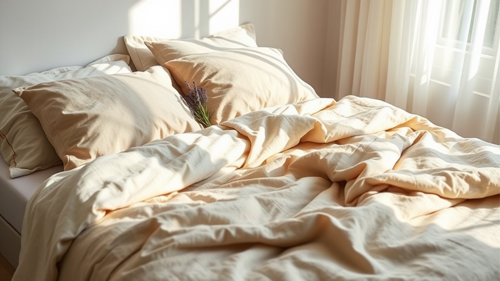 linen bedding health advantages