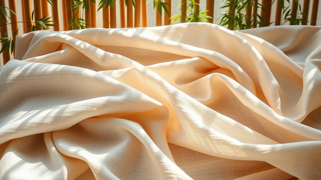 linen blended fabric types