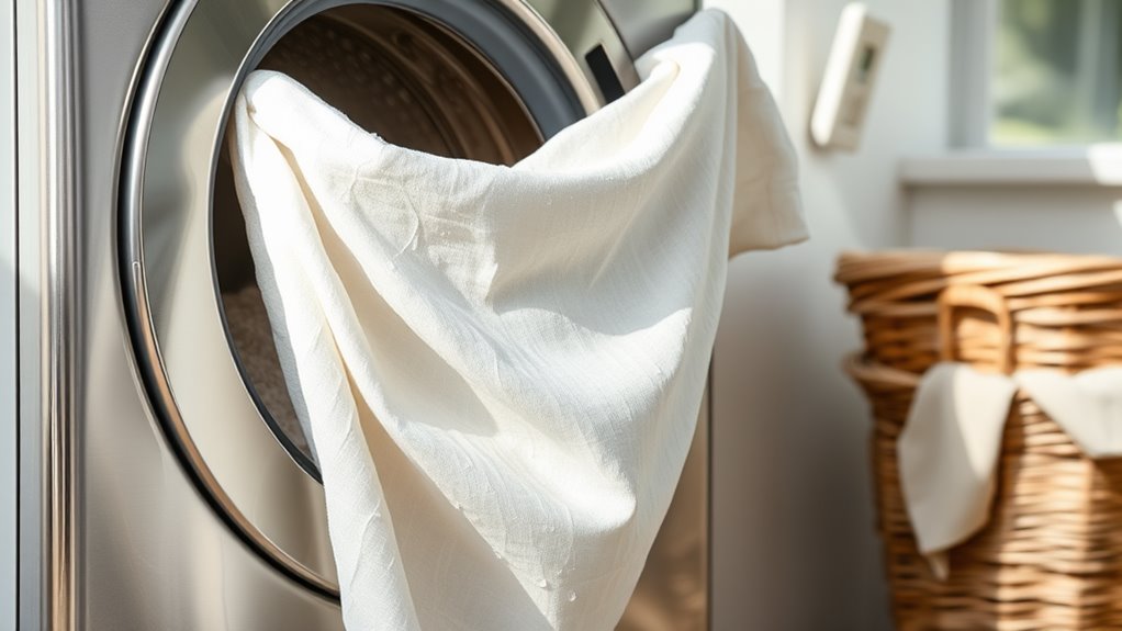 linen can be machine washed