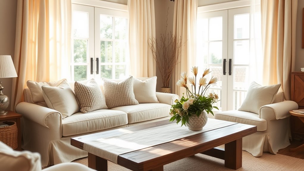 linen enhances home aesthetics