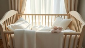 linen ideal baby bedding