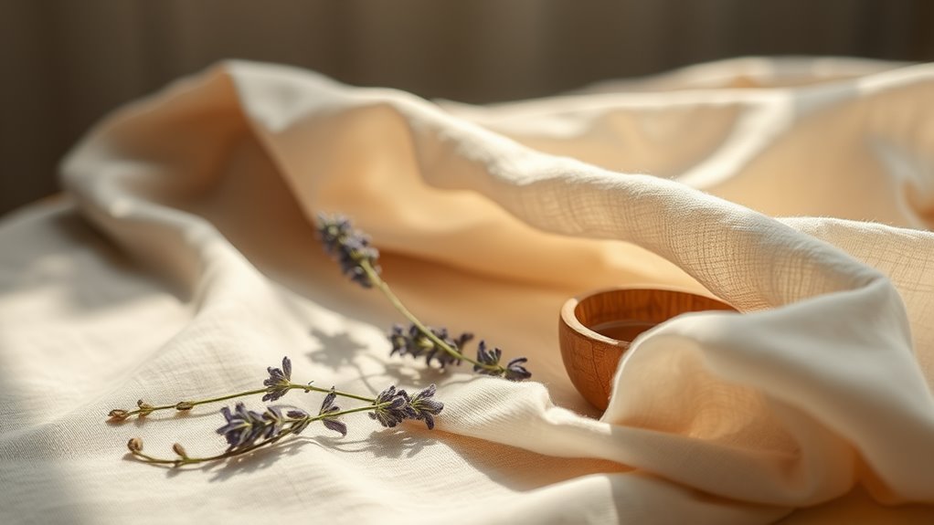 linen inhibits microbial growth