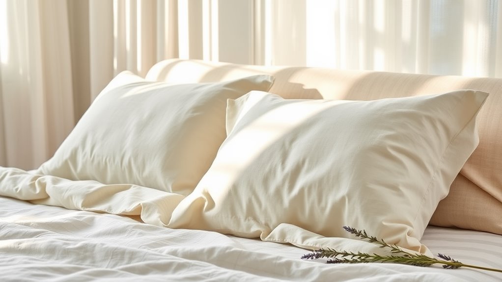 linen pillowcases promote beauty