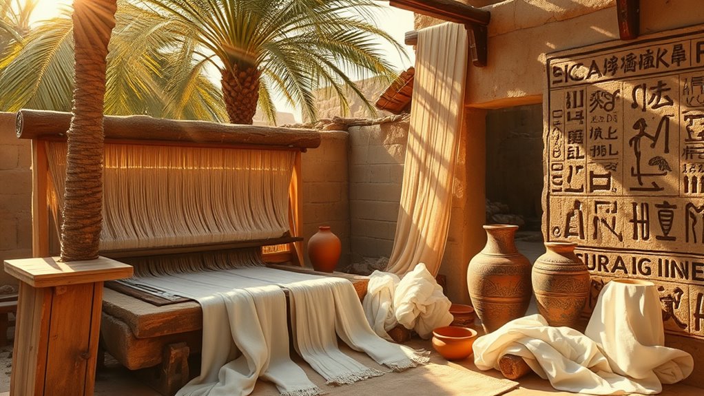 linen production in egypt