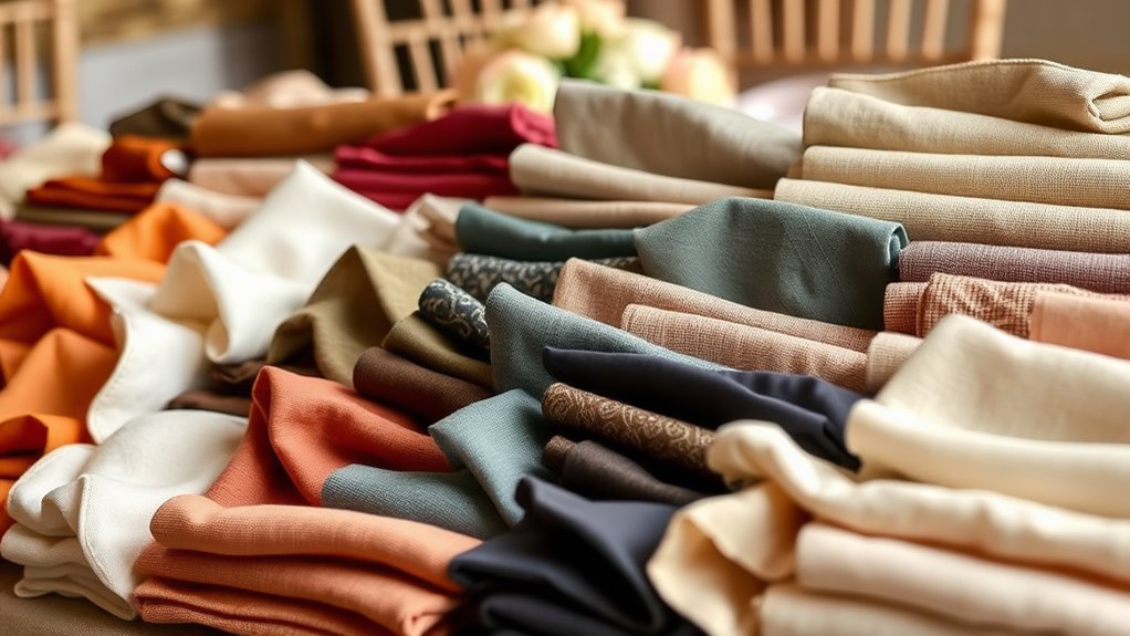 linen variety selection available