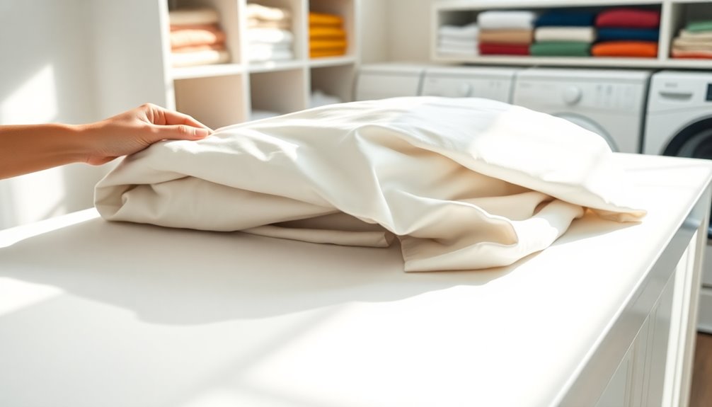 master fitted sheet folding