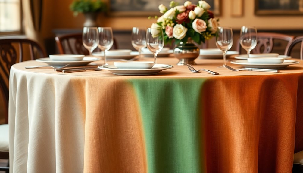 selecting ideal linen tablecloth