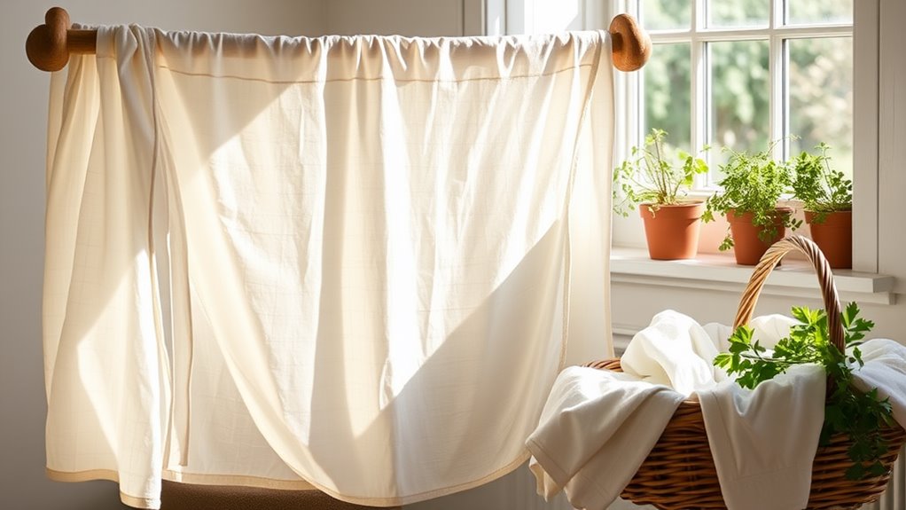 soft linen drying methods