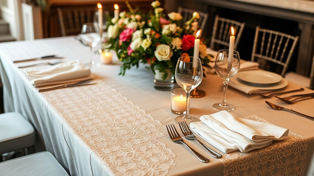 types of table linens