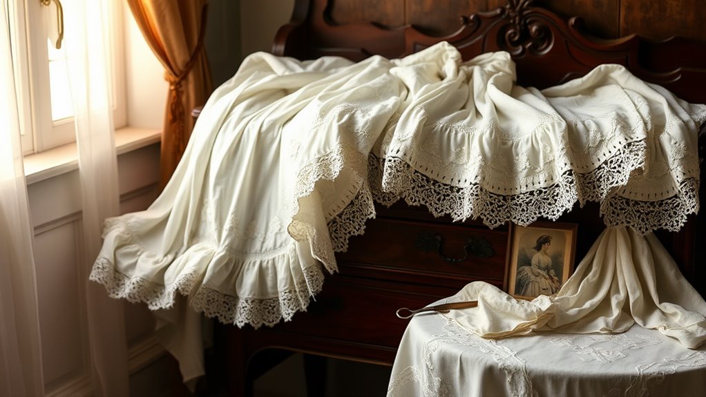 victorian linens historical significance